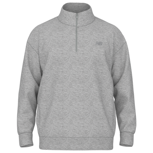 New Balance Team Athletics Fleece 1/2 Zip - New Balance Gray
