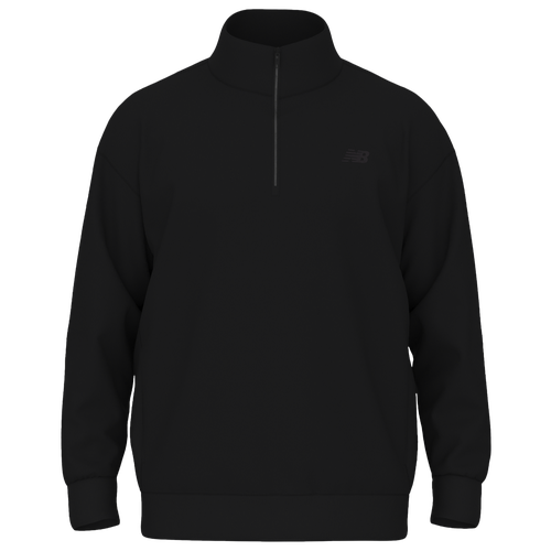  - New Balance Team Athletics Fleece 1/2 Zip - Black