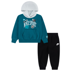 Boys' Toddler - Nike NSW Multisport Fleece Set - Teal/Black