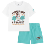 White/Bleached Turquoise