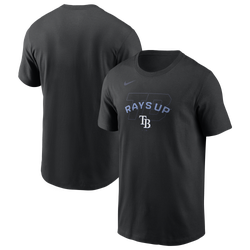 Men's - Nike Rays Hot Corner T-Shirt - Black
