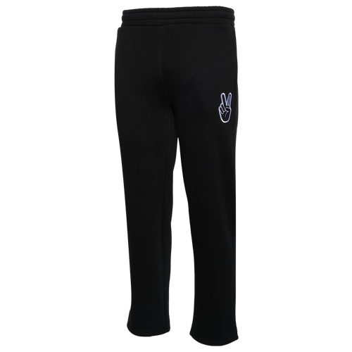 MENS - Deuce Straight Leg Sweatpants - White/Black