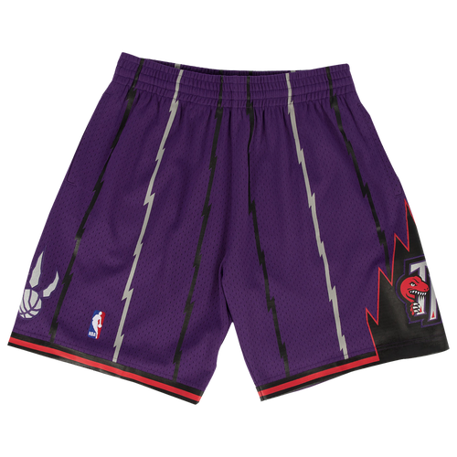 

Mitchell & Ness Mens Toronto Raptors Mitchell & Ness Raptors Swingman Shorts - Mens Purple Size XXL
