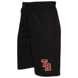 Men's - Team Ready Ent. Fleece Shorts - Black/Maroon