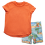 LCKR Bike Shorts T-Shirt Set - Girls' Toddler Persimmion/Orange