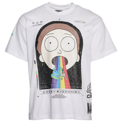 Men's - Graphic Tees Rick & Morty Vomit Tee - White/Multi
