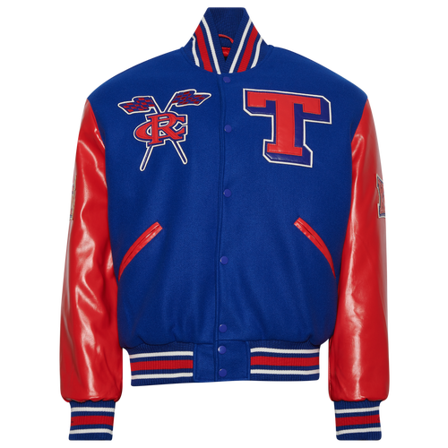 

Campus Remix Mens Campus Remix Tennessee State University Varsity Jacket - Mens Blue/Red Size M