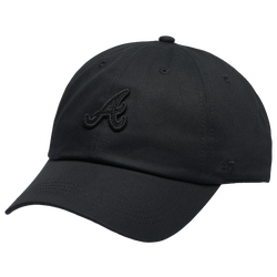 Men's - 47 Brand Braves Contemporary 47 Clean Up Cap - Black/Multi