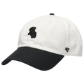 47 Brand White Sox Contemporary 47 Clean Up Cap - 47 Brand White/Black