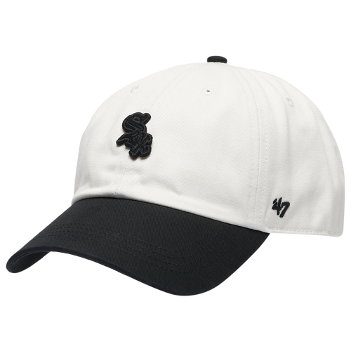  - 47 Brand White Sox Contemporary 47 Clean Up Cap - White/Black