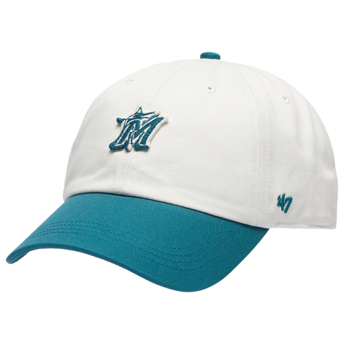 47 Brand Marlins Contemporary 47 Clean Up Cap - 47 Brand Multi/Brown