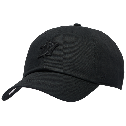 MENS - 47 Brand Marlins Contemporary 47 Clean Up Cap - Black/Multi