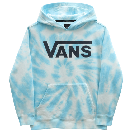 

Boys Vans Vans Burst Tie Dye Fleece Pullover Hoodie - Boys' Grade School Blue/Blue Size XL