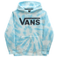 Vans Burst Tie Dye Fleece Pullover Hoodie - Boys' Grade School Blue/Blue