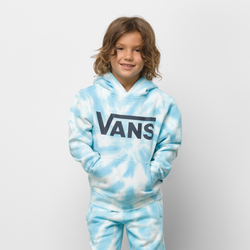 Boys' Preschool - Vans Burst Tie Dye Fleece Pullover Hoodie - Blue/Blue
