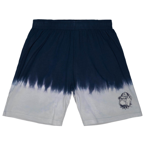 

Mitchell & Ness Mens Georgetown Hoyas Mitchell & Ness Georgetown Tie Dye Shorts - Mens Navy/Grey Size M