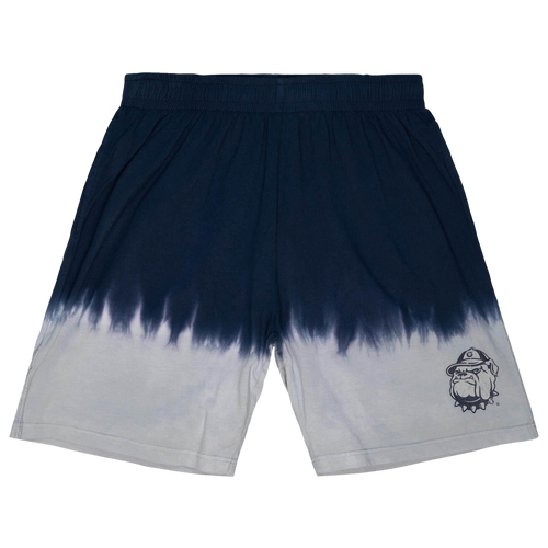 

Mitchell & Ness Mens Georgetown Hoyas Mitchell & Ness Georgetown Tie Dye Shorts - Mens Navy/Grey Size S