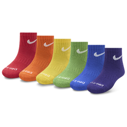 Boys' Preschool - Nike Performance Basic Ankle Socks 6 Pack - Multi