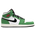 Jordan Retro 1 High OG - Girls' Preschool Lucky Green/Black/White