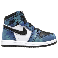 Girls' Toddler - Jordan Retro 1 High OG - White/Black/Aurora Green