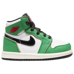 Girls' Toddler - Jordan Retro 1 High OG - Lucky Green/Black/White