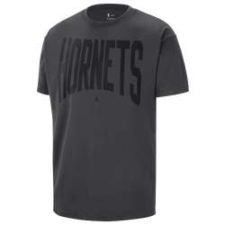 Men's - Nike Hornets Travel T-Shirt - Gray