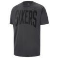 Nike 76ers Travel T-Shirt - Nike Gray