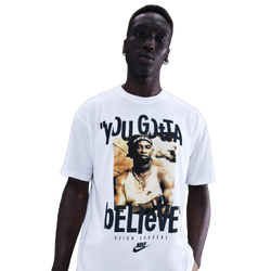 Men's - Nike NSW Max 90 DS Short Sleeve T-Shirt - White/Black