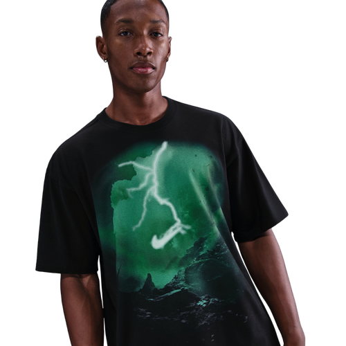  - Nike NSW Max 90 Signature Short Sleeve T-Shirt - Green/Black