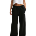 Nike Studio Fleece Wide Leg Pants - Nike Black/Sail