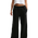 Nike Studio Fleece STD Wide Leg Pants - Women's Black/Sail