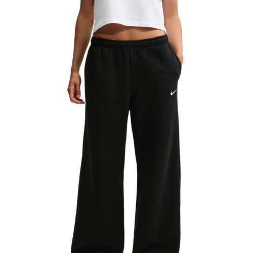  - Nike Studio Fleece STD Wide Leg Pants - Black/Sail