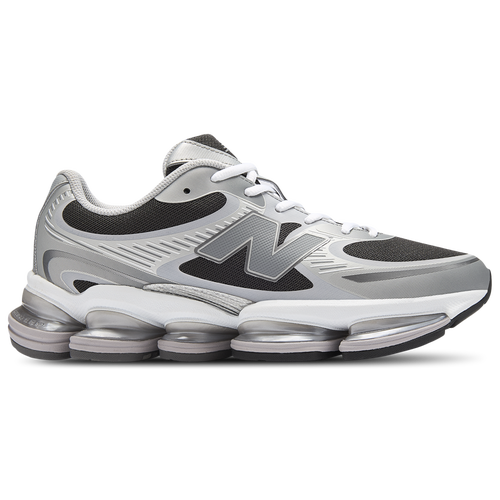New Balance 2000 - New Balance Silver Metallic/Faded Black White