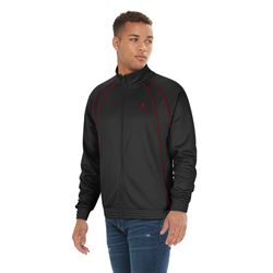 Men's - Jordan Jumpman Air Suit Jacket - Black/Gym Red