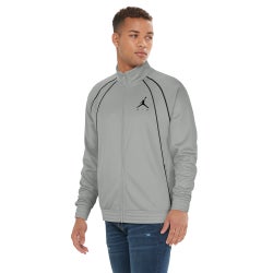 Men's - Jordan Jumpman Air Suit Jacket - Light Smoke Grey/Black