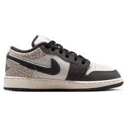 Boys' Grade School - Jordan AJ 1 Low SE - Sail/Game Royal/Deep Pewter