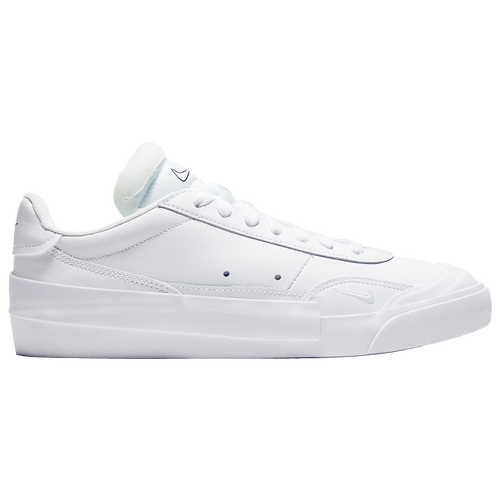 Nike Drop-Type - Boys' Grade School Tennis Shoes - White / Black - CU2279-100