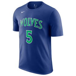 Men's - Nike Timberwolves Name & Number T-Shirt - Blue