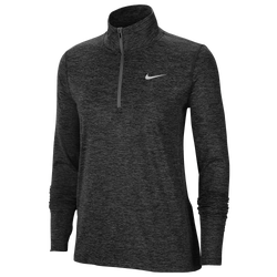 Women's - Nike Dri-FIT Element 1/2 Zip Top - Black