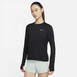Women's - Nike Element Crew Top - Black