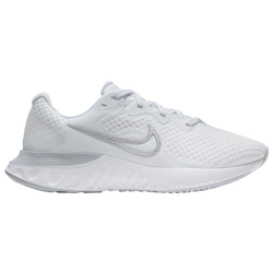 Women's - Nike Renew Run 2 - White/Mtlc Platinum