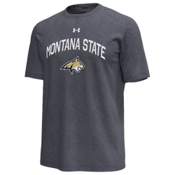 Men's - Under Armour Montana State Arch Logo Icon T-Shirt - Navy