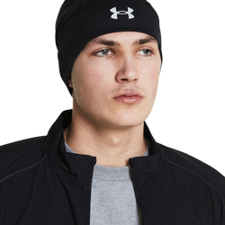 Men's - Under Armour Velociti Storm Beanie - Black/Black/Reflective