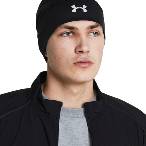 Under Armour Velociti Storm Beanie - Under Armour Black/Reflective