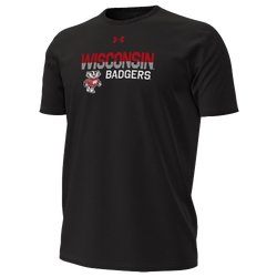 Men's - Under Armour Wisconsin Local Performance Short Sleeve T-Shirt - Black
