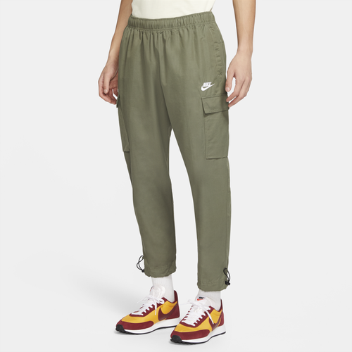 Nike Club Essentials Woven Cargo Sweatpants In Khaki-green ModeSens