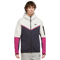 Nike Sportswear Tech Fleece Full-Zip Hoodie Phantom/Cave Purple/Active Pink