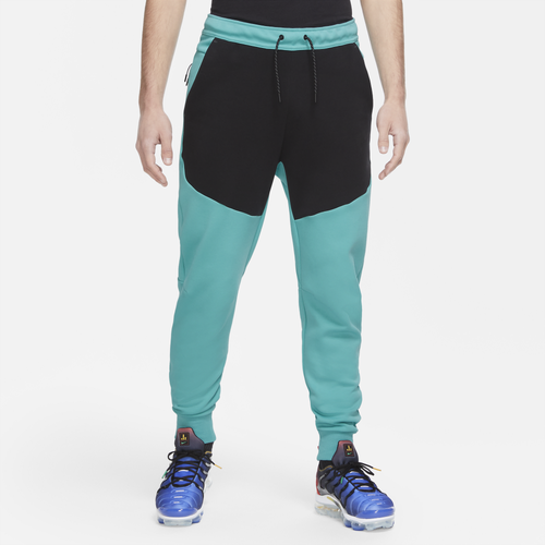 Nike Mens Nsw Tech Fleece Joggers In Washed Teal/black | ModeSens