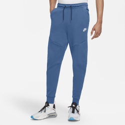 Men's - Nike Tech Fleece Joggers - Blue/Beige