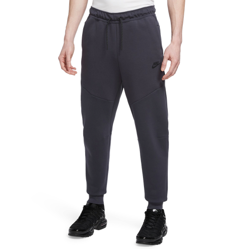 Shop Nike Mens  Tech Fleece Joggers In Cave Purple/black